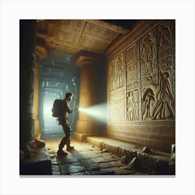 Egyptian Tomb 1 Canvas Print