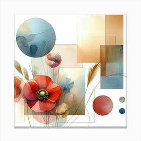 Poppies 6 Canvas Print