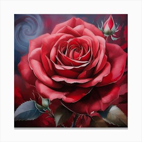 Red Rose 14 Canvas Print