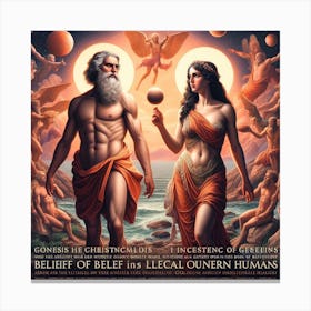 Belief Of The Legal Queen Humans Canvas Print