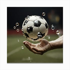 Soccer Ball Canvas Print