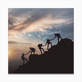 Teamwork Canvas Print