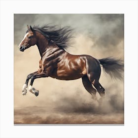 Horse Galloping 1 Canvas Print