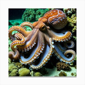 Octopus 22 Canvas Print