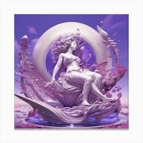 Magic021 The Birth Of Venus By Person In The Style Of Feminine 2 Canvas Print
