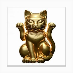 Chinese Cat Canvas Print