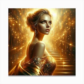 Beautiful woman 9 Canvas Print