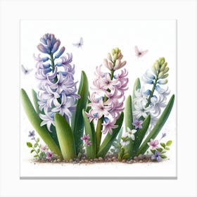 Hyacinths 6 Canvas Print