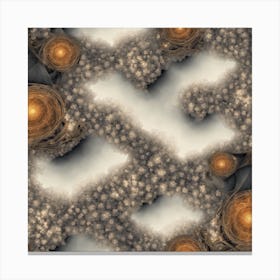 Fractal Clouds Canvas Print