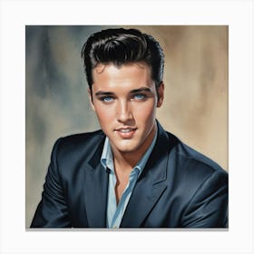 Legend Elvis Presley Canvas Print