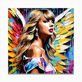 Taylor Swift Angel Canvas Print