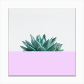 Minimalist floral art 1 Canvas Print