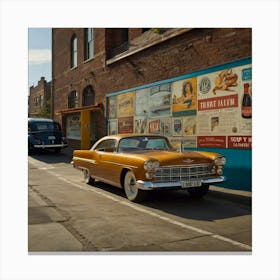 Chevrolet Bel Air Canvas Print