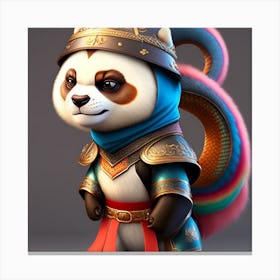 Panda Challenge Canvas Print