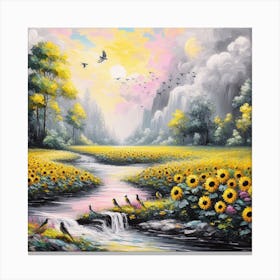 Sunflowers Canvas Print