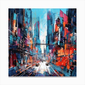 Cityscape 8 Canvas Print