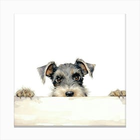 Schnauzer 25 Canvas Print