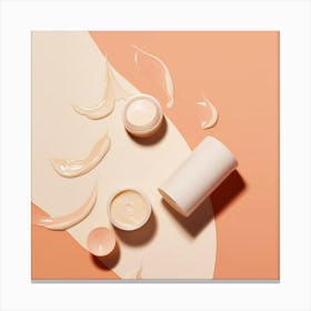 Peachy Skincare 2 Canvas Print