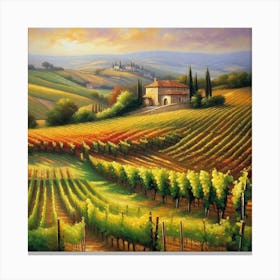 Tuscan Countryside 21 Canvas Print