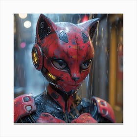 Apocalypse Cat Canvas Print