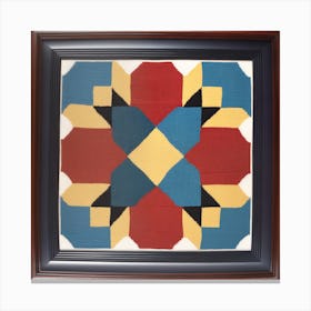 Quilted Patchwork Canvas Print