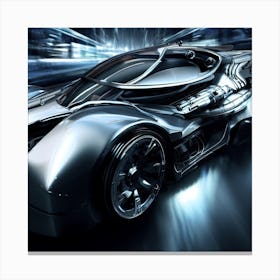 Futuristic Car 2 Canvas Print