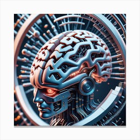 Artificial Intelligence Concept 2 Canvas Print