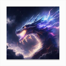Lightning Dragon 1 Canvas Print
