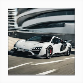 Aston Martin Mclaren Canvas Print