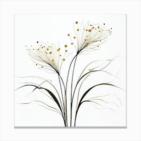 plant minimalist 7 Canvas Print