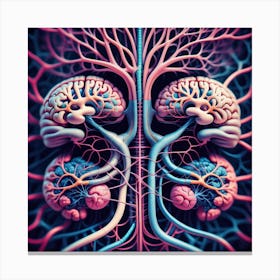 Brain And Nervous System 25 Canvas Print