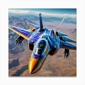 F35 Fighter Jet (3) Canvas Print