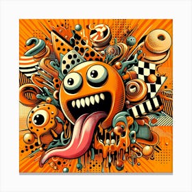 Psychedelic Art 8 Canvas Print