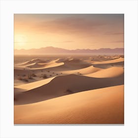 Sahara Desert Canvas Print