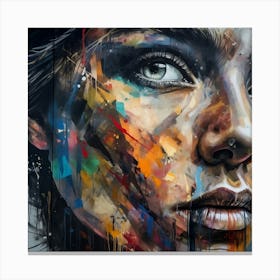 Street Art 1 Canvas Print