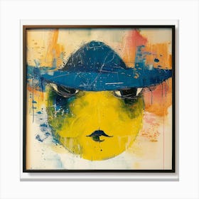 Yellow Hat Canvas Print