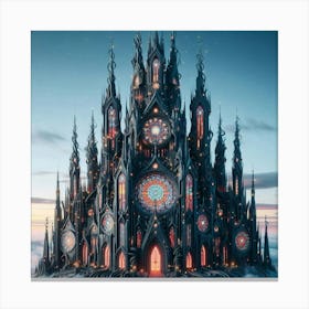 Gothic Cathedral 33 Canvas Print