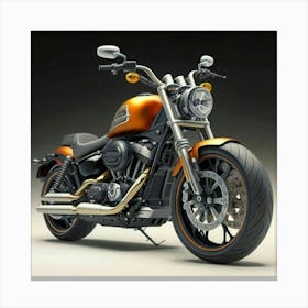 Harley-Davidson 2 Canvas Print