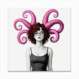 Octopus Head 3 Canvas Print