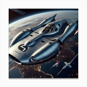 Spaceship Canvas Print