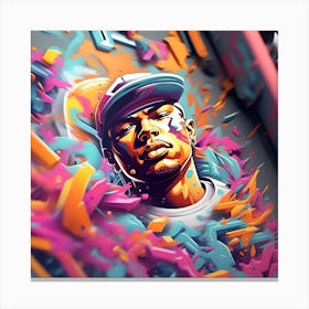 Graffiti Art Canvas Print