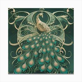 Peacock 46 Canvas Print