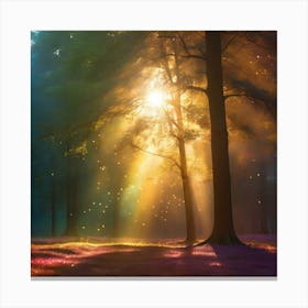 Fairy Forest 1 Canvas Print