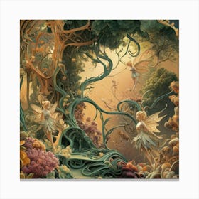 Fairy Forest 1 Canvas Print