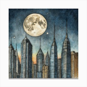 Philadelphia Skyline Canvas Print