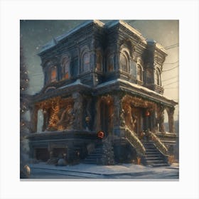 Victorian House 5 Canvas Print