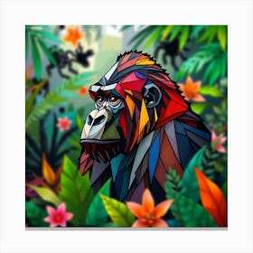 Gorilla Canvas Print