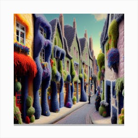 Harry Potter Houses Canvas Print