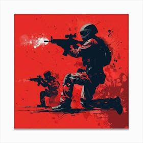 Paintball 4 Canvas Print