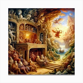 Book Of Enoch Canvas Print